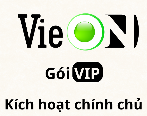 Vieon VIP nâng chính chủ 6 Tháng