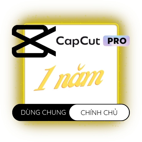 CapCut Pro (PC + Mobi) 12 tháng